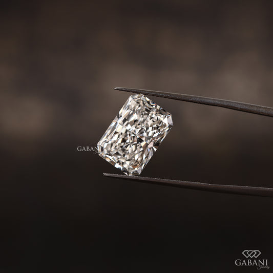 radiant cut lab grown loose diamond