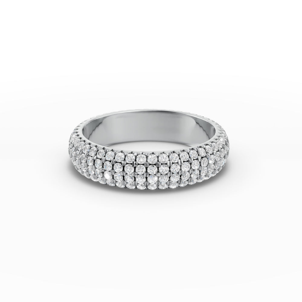 Pavé Wedding Rings