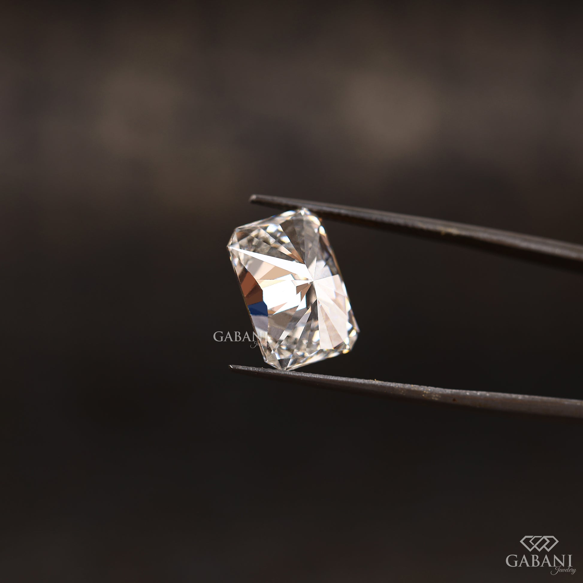 loose radiant diamond for custom setting

