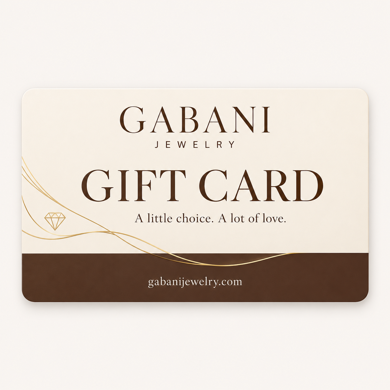 Gabani Jewelry Gift Card