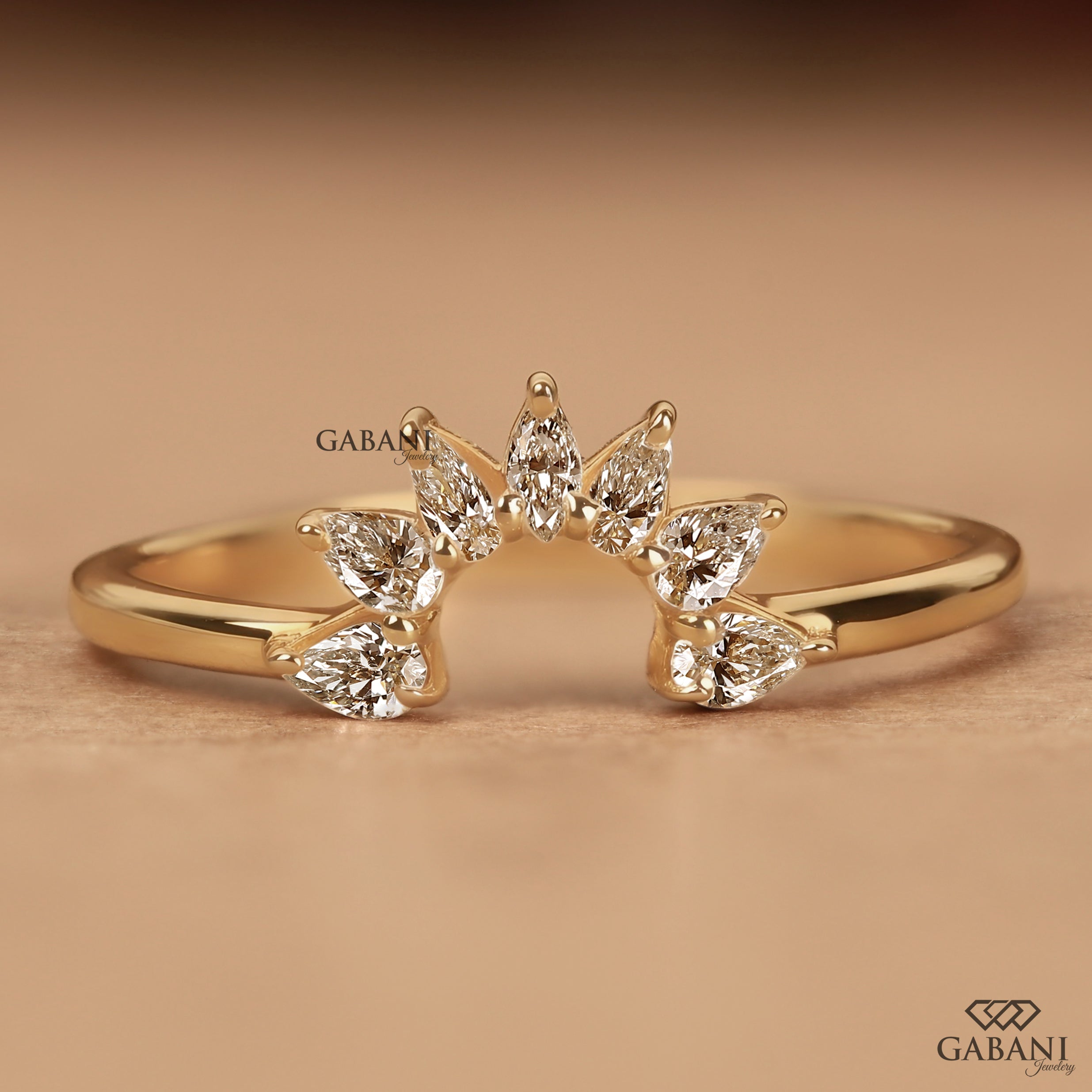 Pear cut lab grown diamond measuring approximately 3.5 × 1.5 mm with a slim elongated shape, suitable for fine jewelry and curved diamond band designs.