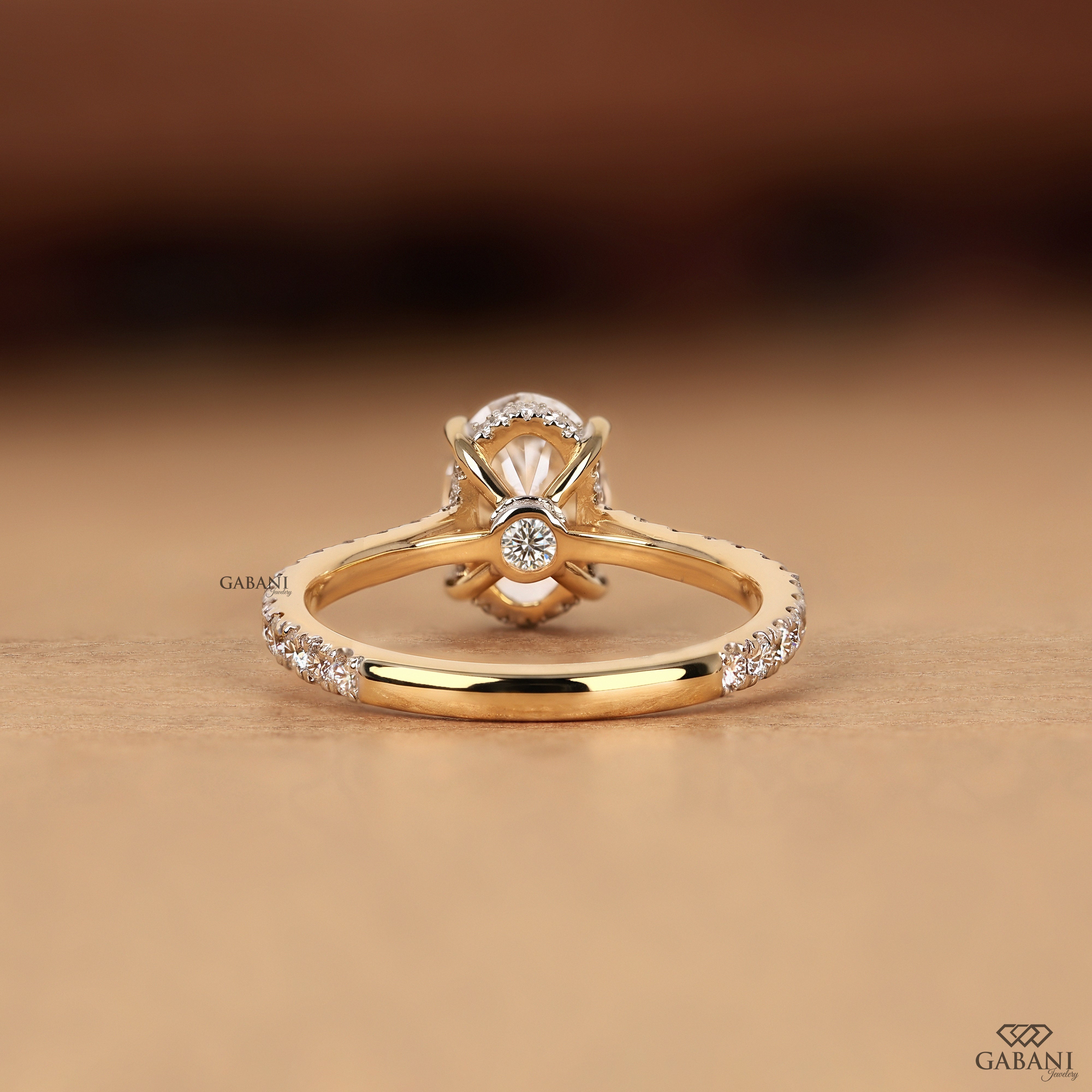 IGI certified lab grown diamond solitaire ring
