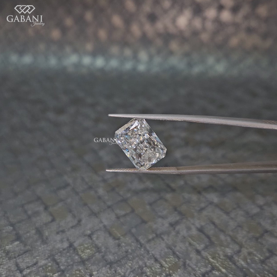 5 carat radiant cut lab diamond
