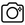 Zoomed-in camera icon on a white background